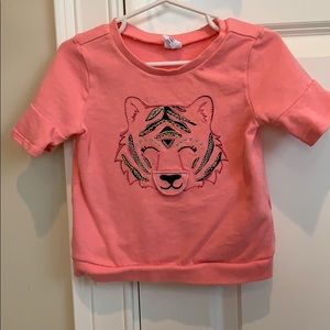Gap girl 3/4 sleeve sweatshirt